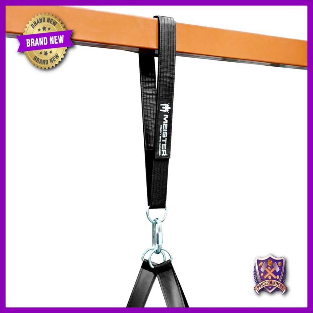 Heavy Duty Punching Bag Hanger Strap Mount Universal Adjustable MMA Boxing